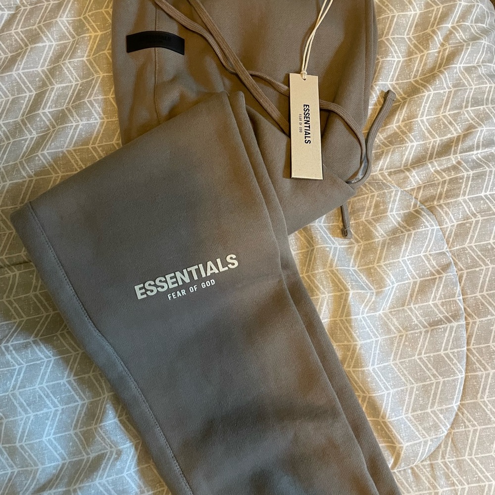 Essentials Joggers pants Size large Brand new